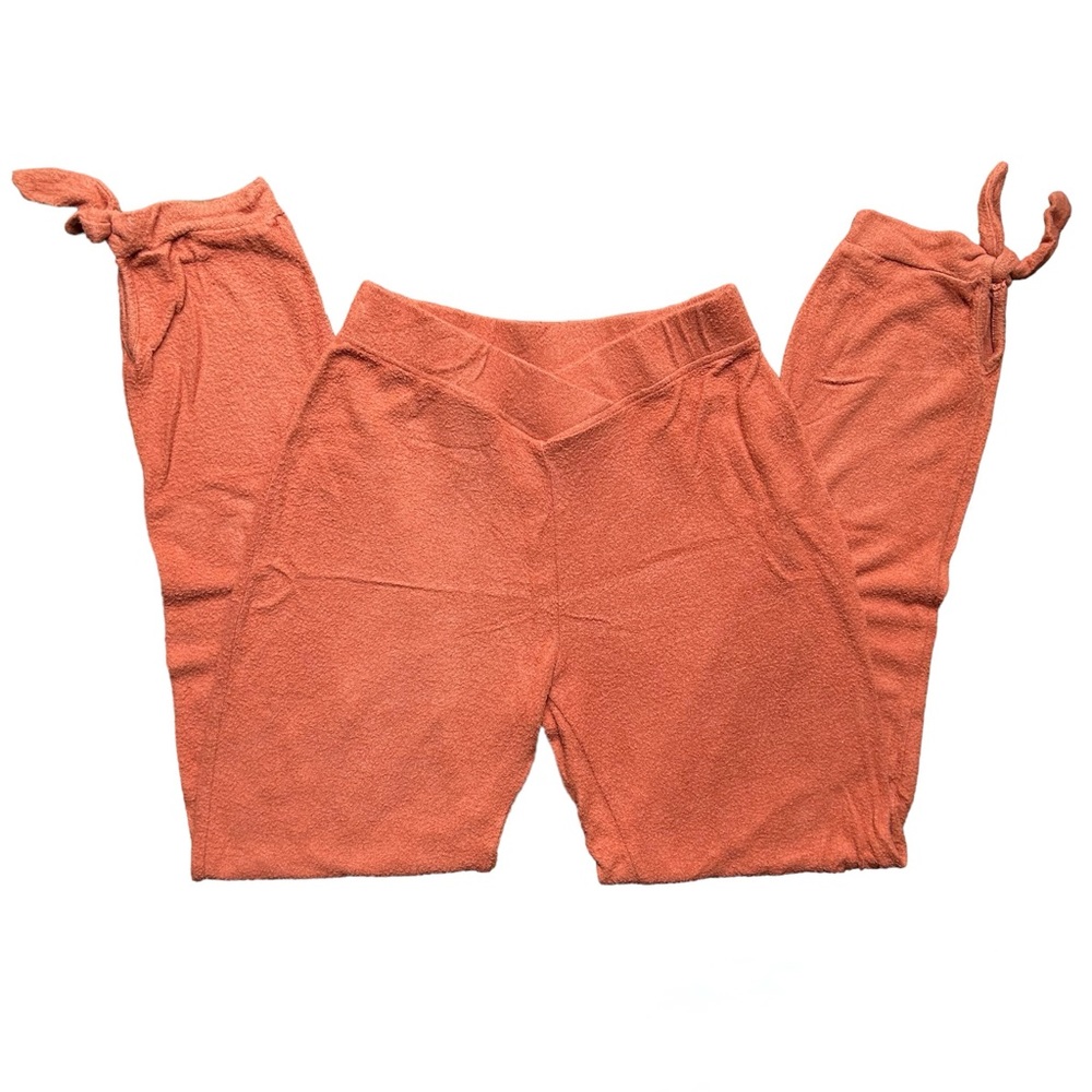 Lulus comfy orange crossover lounge joggers Size S